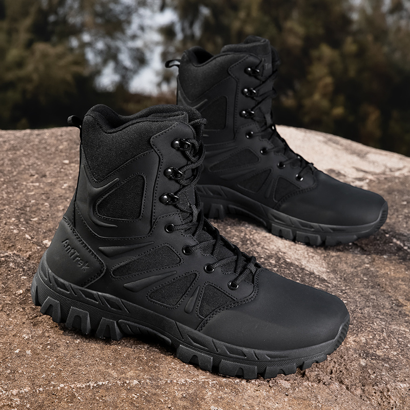 Hunting Outdoor Boots - Men Army Boots Waterproof Safety Work