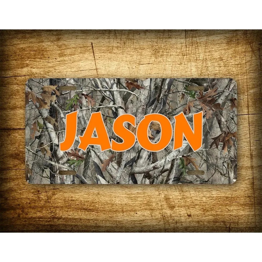 Outdoor Hunting Names - 1pc Personalized Custom Name Forest Camo
