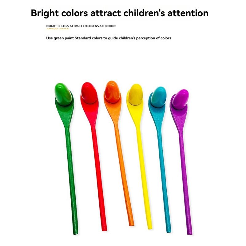 Wooden Egg Spoon Race Game Set - огляд і ціна Outdoor Hunting Games For Kids
