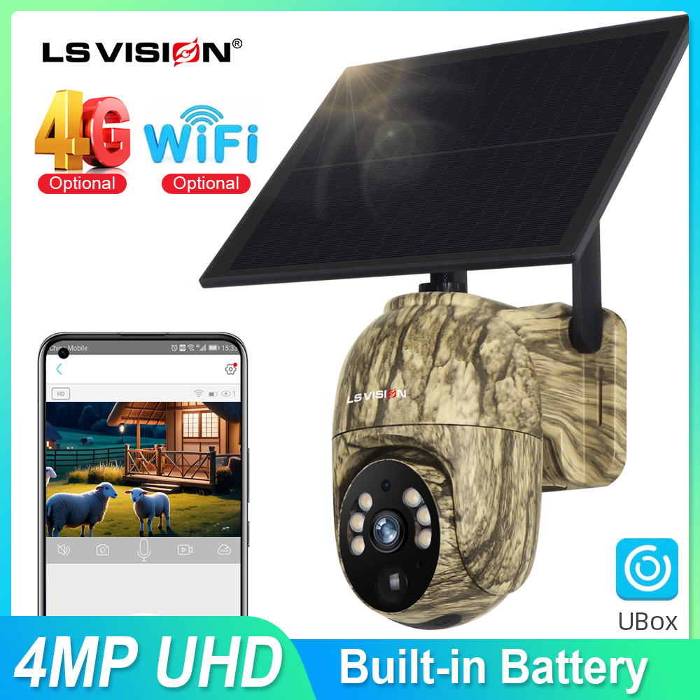 LS VISION 2K Solar Security Ca - огляд і ціна Outdoor Hunting Camera Wifi