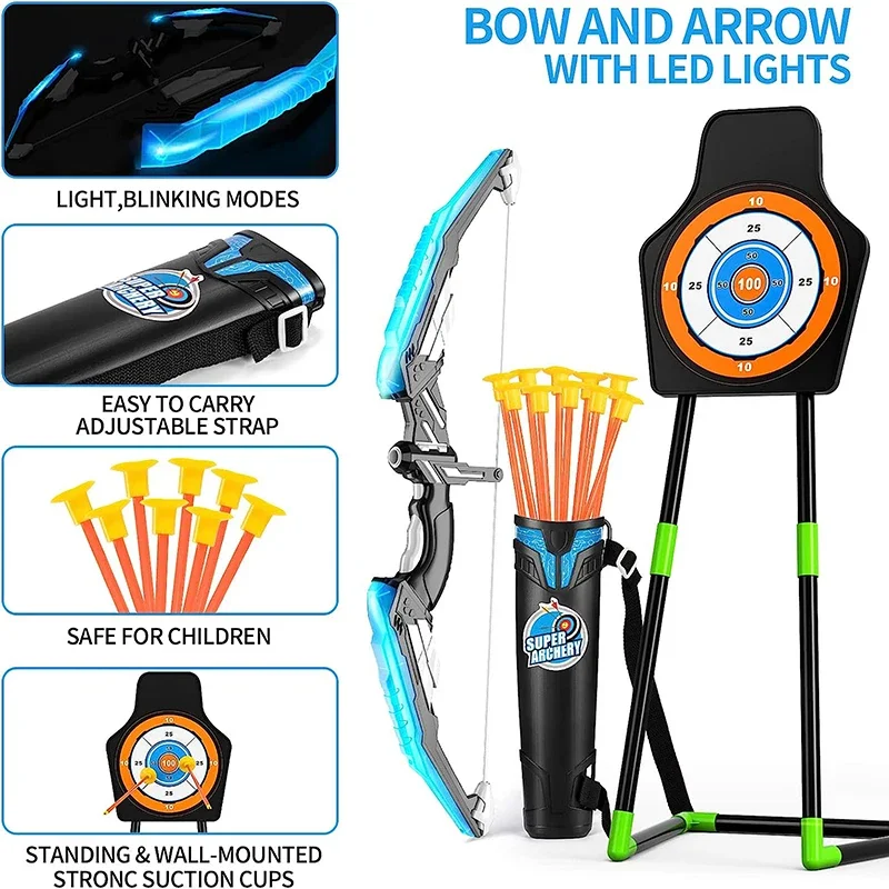 Bow And Arrows For Children Ki - огляд і ціна Outdoor Hunting Games For Kids