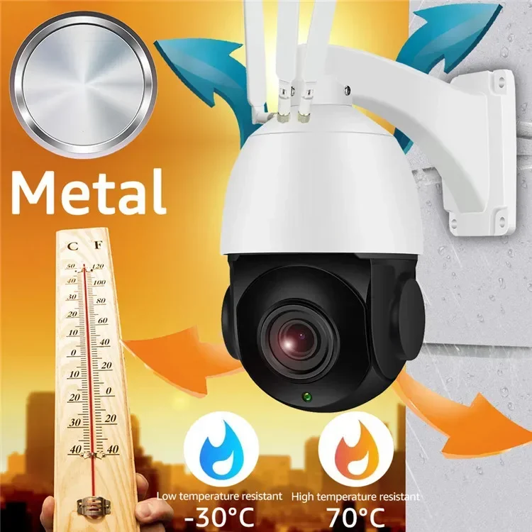 5MP Wireless 30X Zoom PTZ 1080 - огляд і ціна Outdoor Hunting Camera Wifi