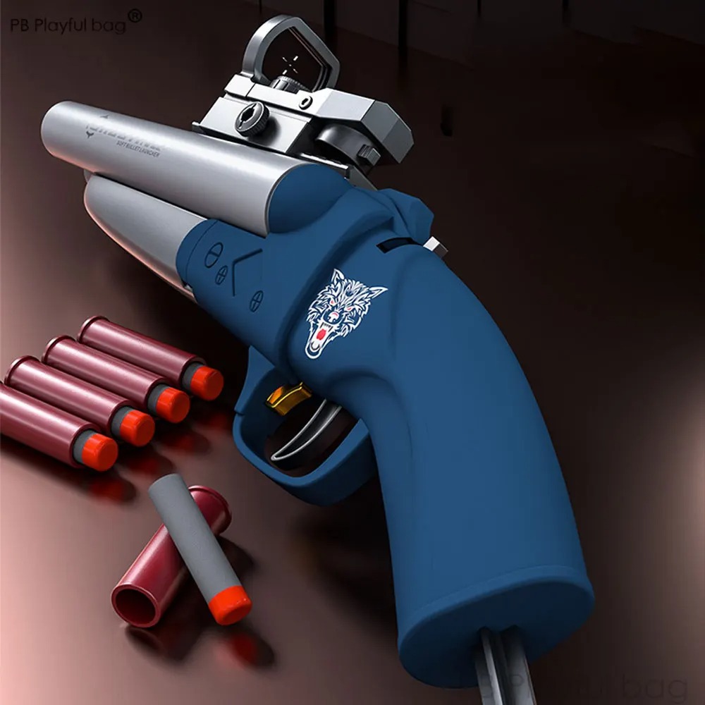 Double Barreled Shotgun Toy Bu - огляд і ціна Outdoor Hunting Games For Kids