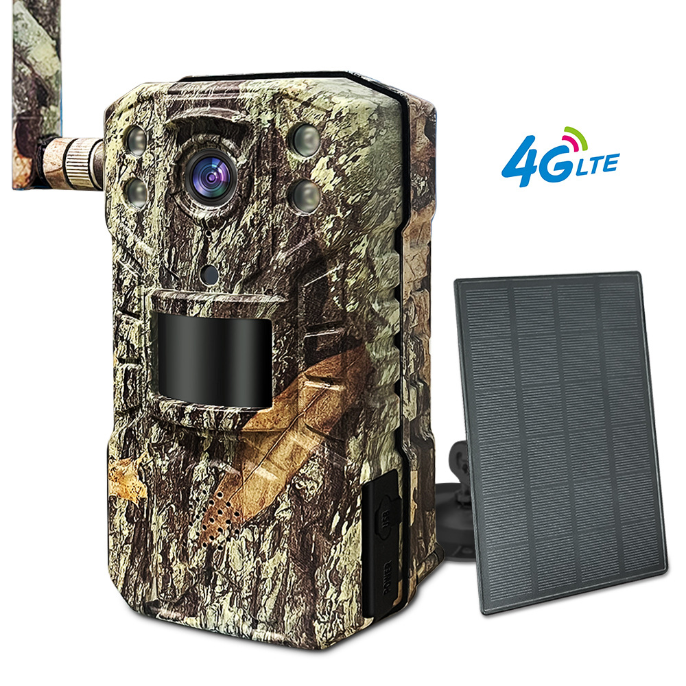 4G LTE Solar Hunting Trail Cam - огляд і ціна Outdoor Hunting Camera Wifi