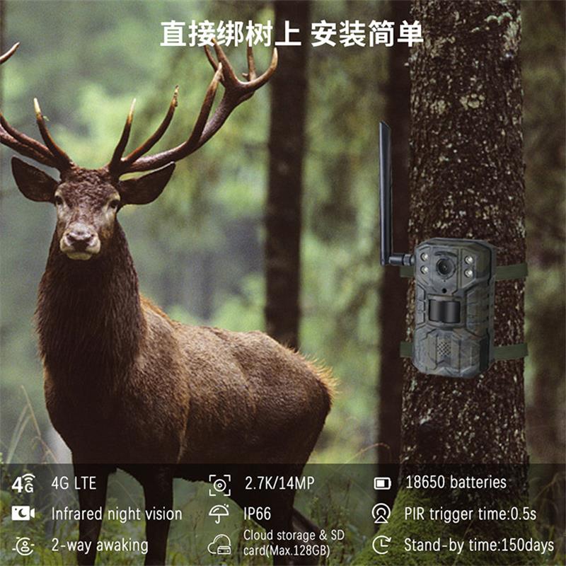 4G LTE Solar Hunting Trail Cam - огляд і ціна Outdoor Hunting Camera Wifi