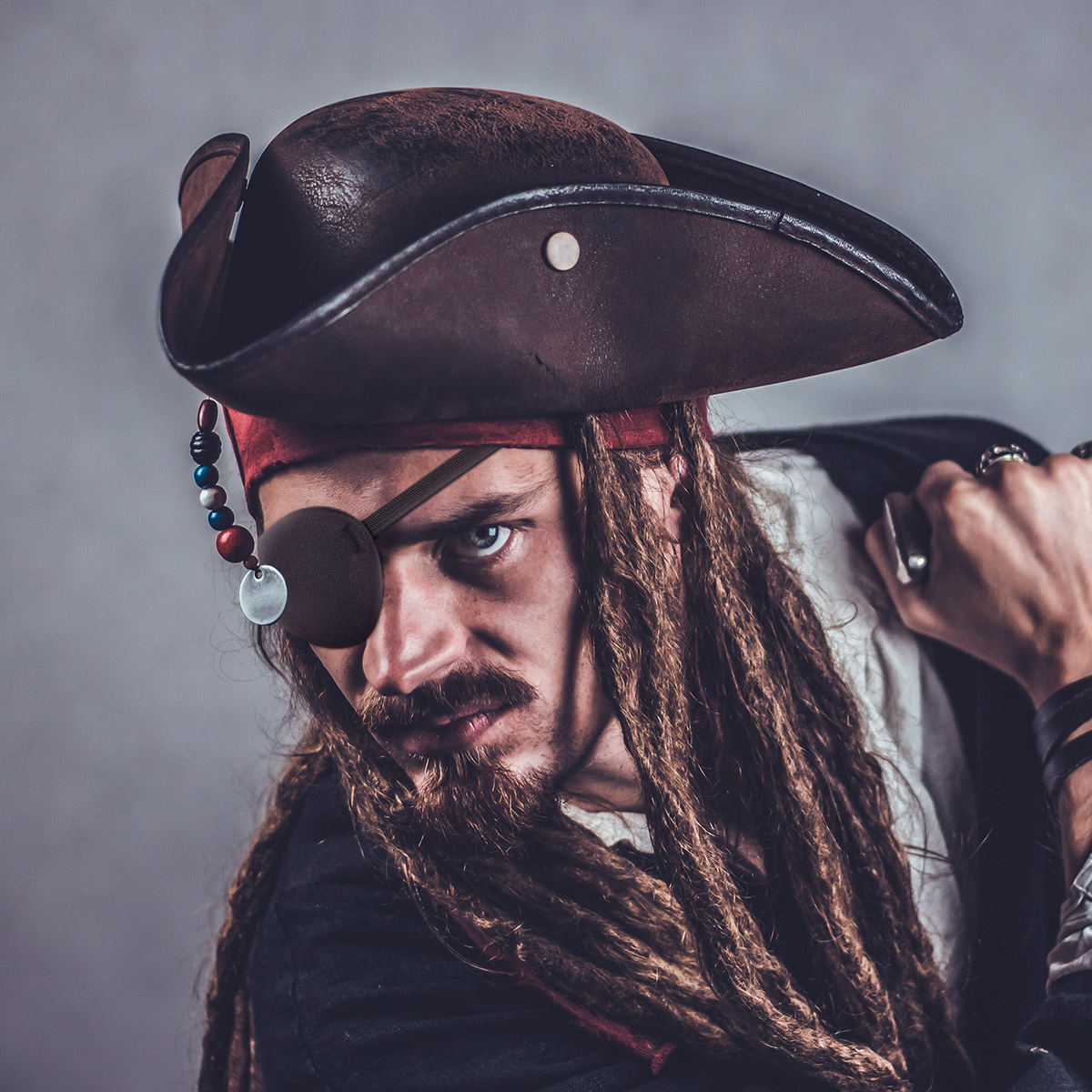 1PC Lazy Pirate Eye Patch Comf - огляд і ціна Hunting Blind Fabric