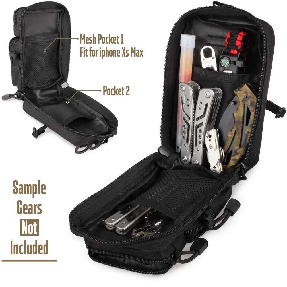 Mini Molle Utility Pouch, EDC  - огляд і ціна Outdoor Hunting Gear Storage