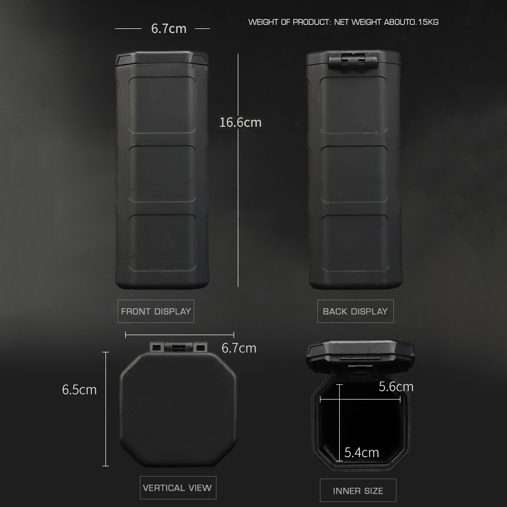 Tactical Shockproof Tools Case - огляд і ціна Outdoor Hunting Gear Storage