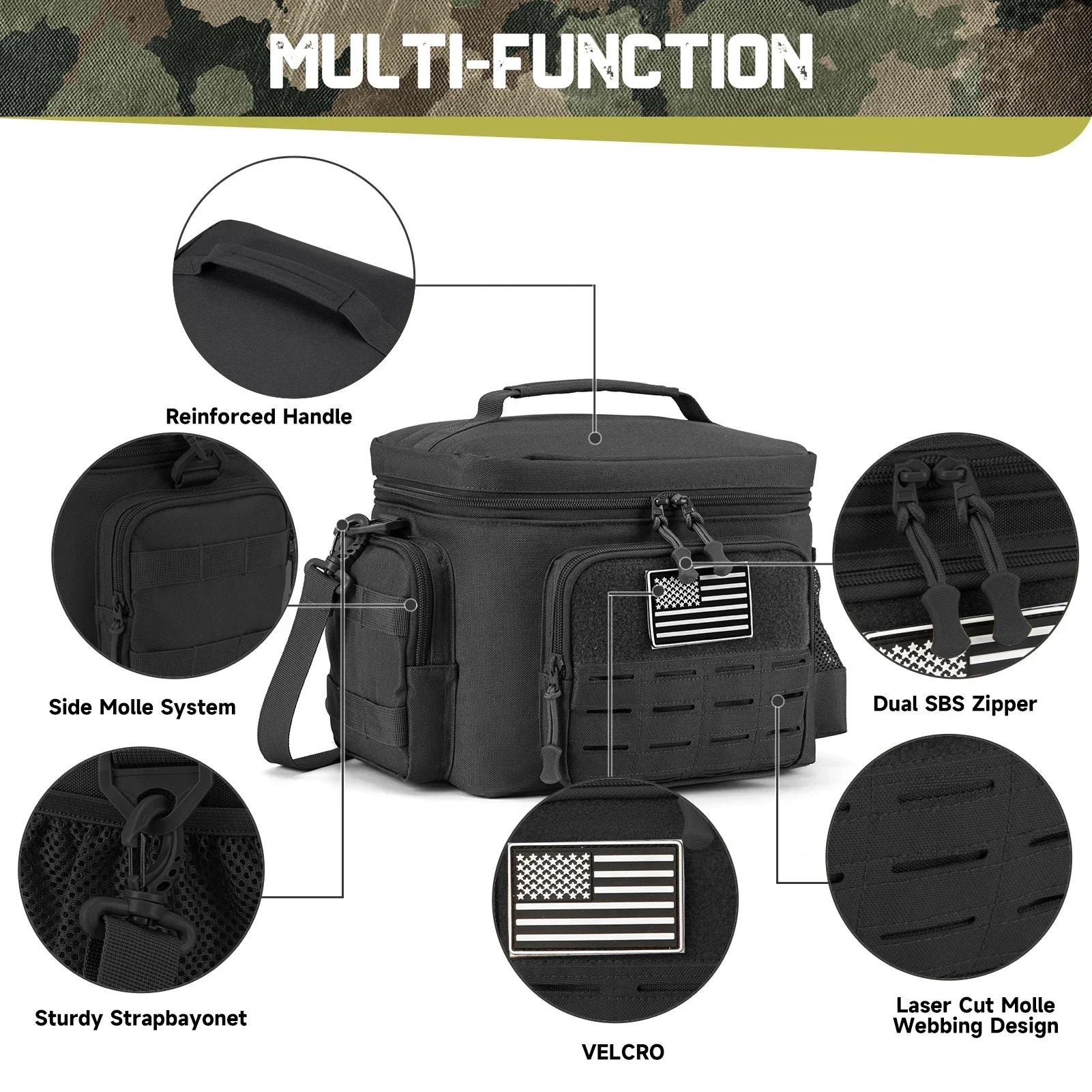13L Tactical Thermal Cooler Ba - огляд і ціна Outdoor Hunting Gear Storage