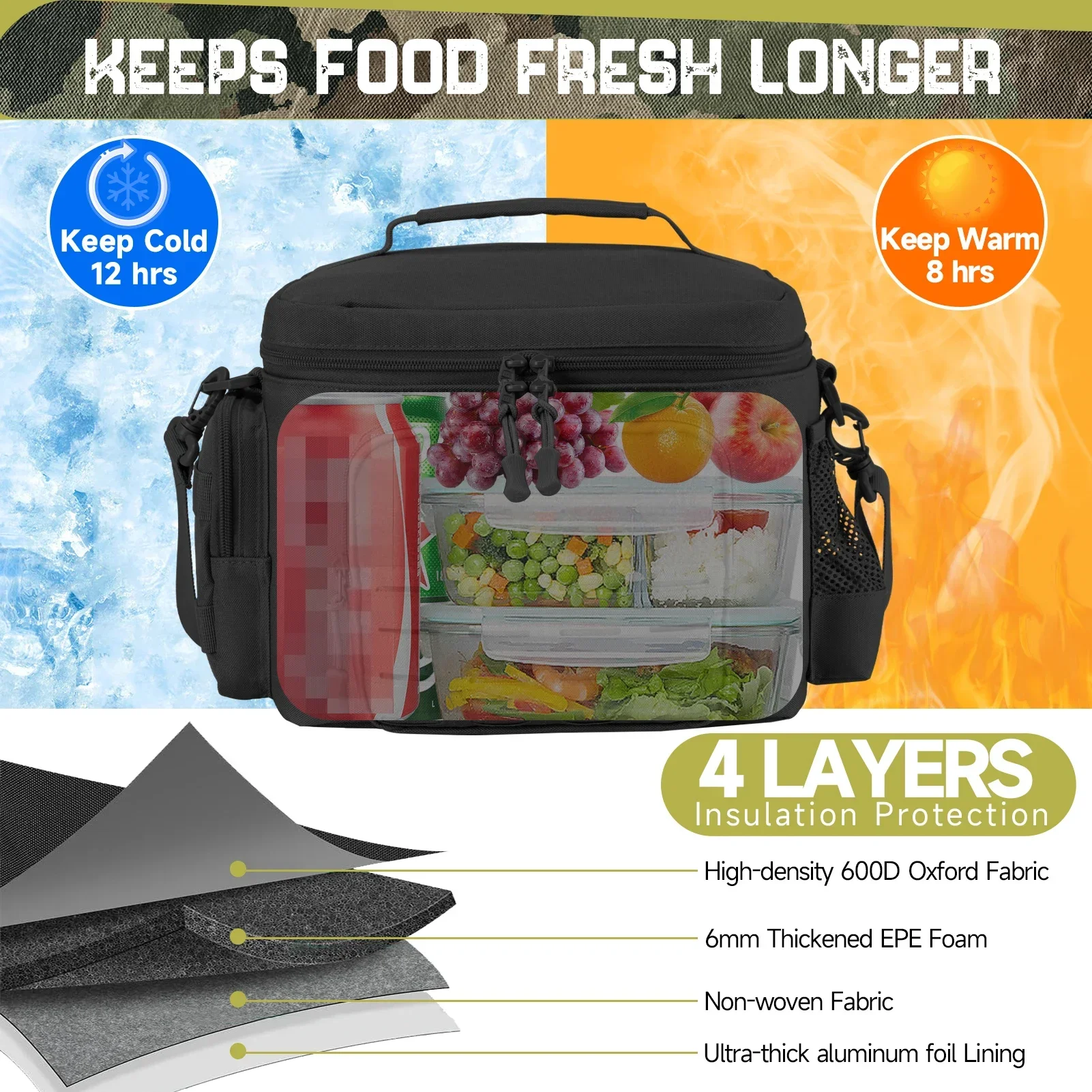 13L Tactical Thermal Cooler Ba - огляд і ціна Outdoor Hunting Gear Storage