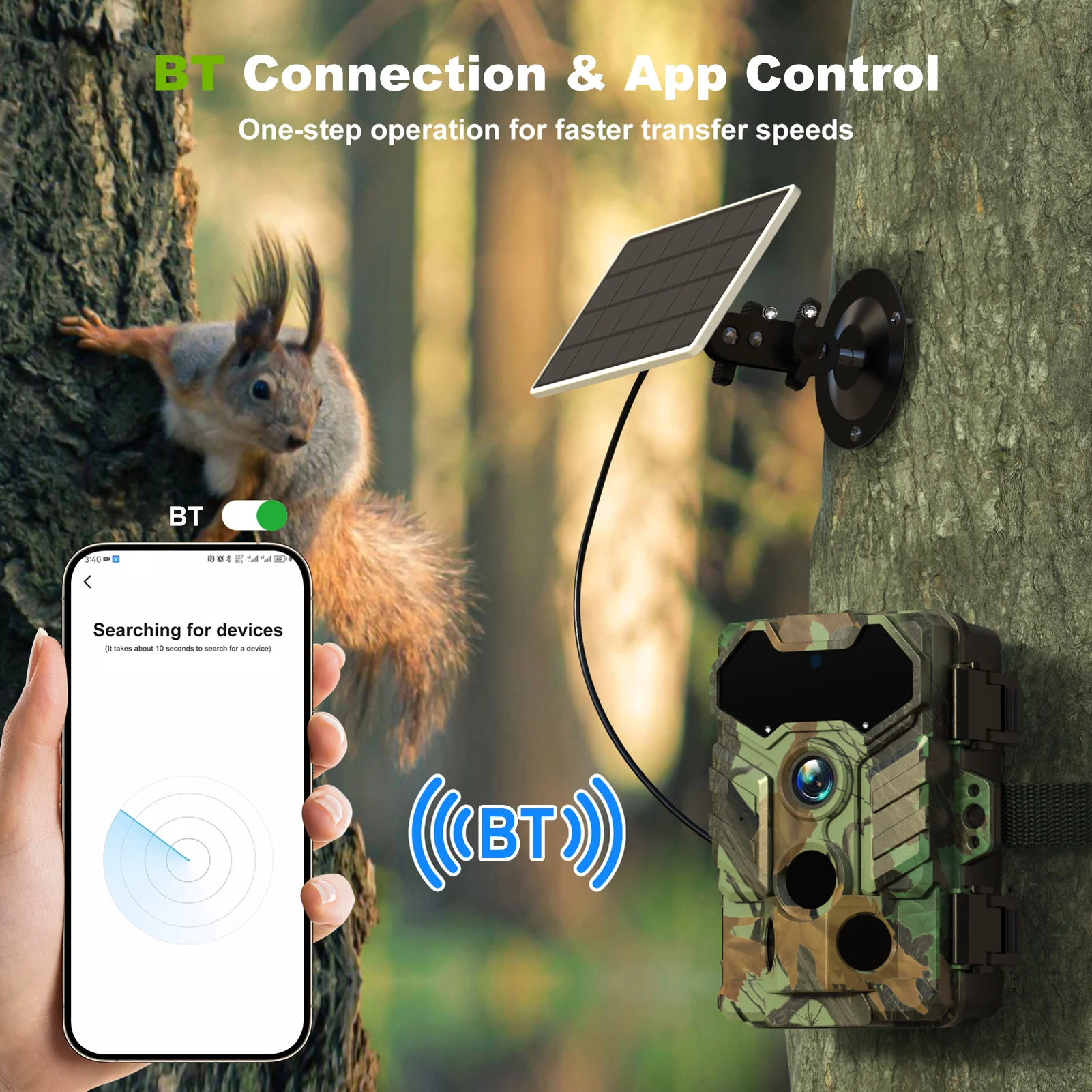 Solar Camera Outdoor Wireless  - огляд і ціна Outdoor Hunting Camera Wifi