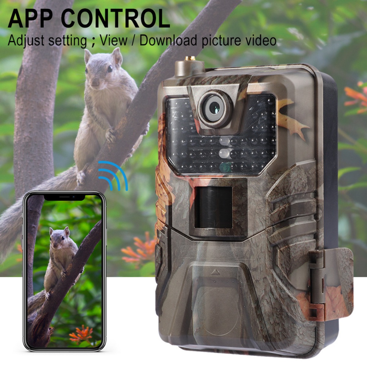4K Outdoor Wifi Hunting Camera - огляд і ціна Outdoor Hunting Camera Wifi