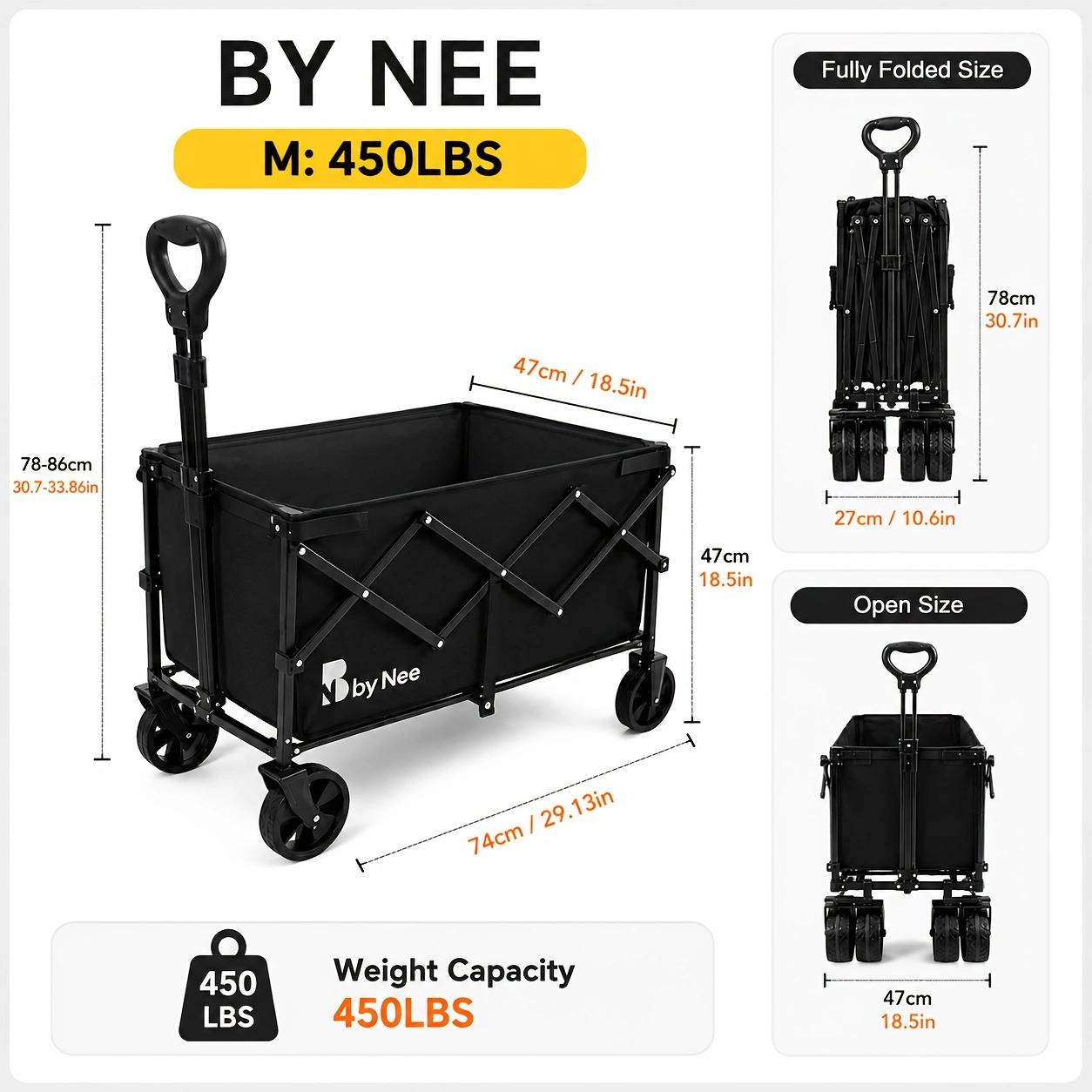 Heavy Duty Foldable Wagon Cart - огляд і ціна Hunting And Outdoor Shop